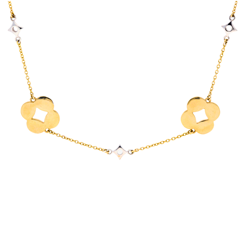 14ct Daisy Necklace