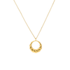 14ct Gold Braided Pendant