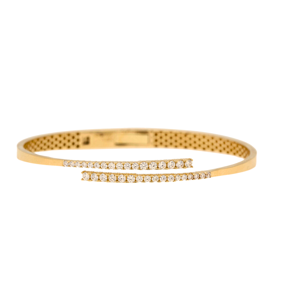 Diamond Wrap Bangle