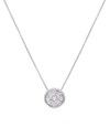 Bezel Set Diamond Pendant