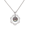 Tahitian Pearl and Diamond Pendant