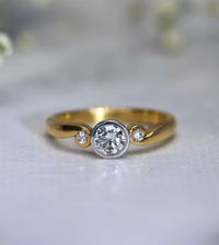 Delight Bezel Engagement Ring