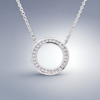 Diamond Circle Pendant