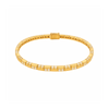 18ct Gold Diamond Cube Link Bracelet