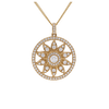 Sundial Diamond Pendant