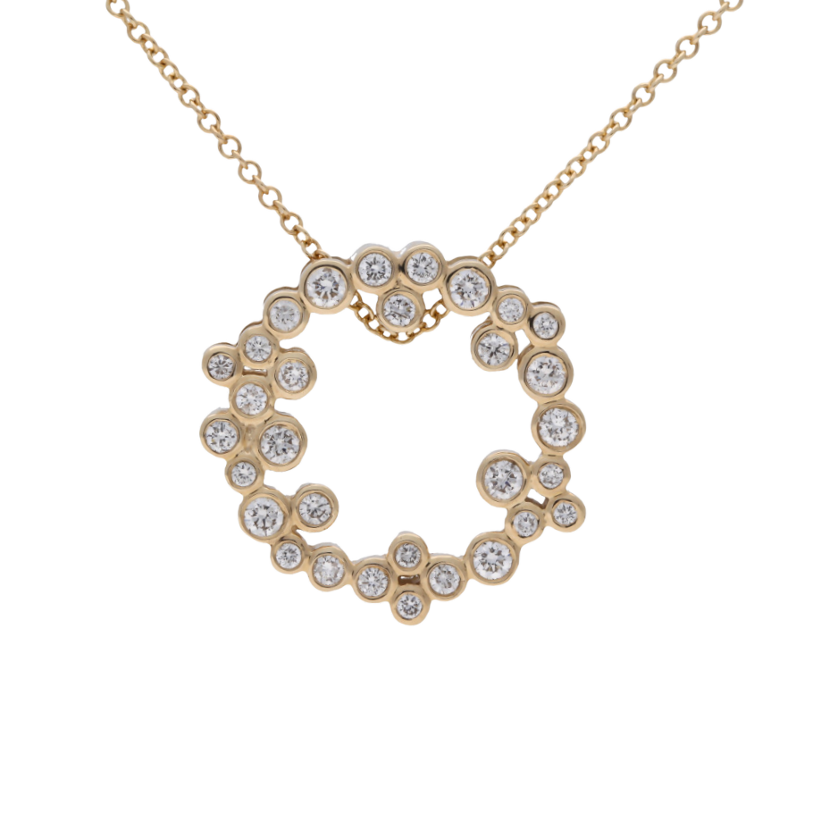 Diamond Wreath Pendant