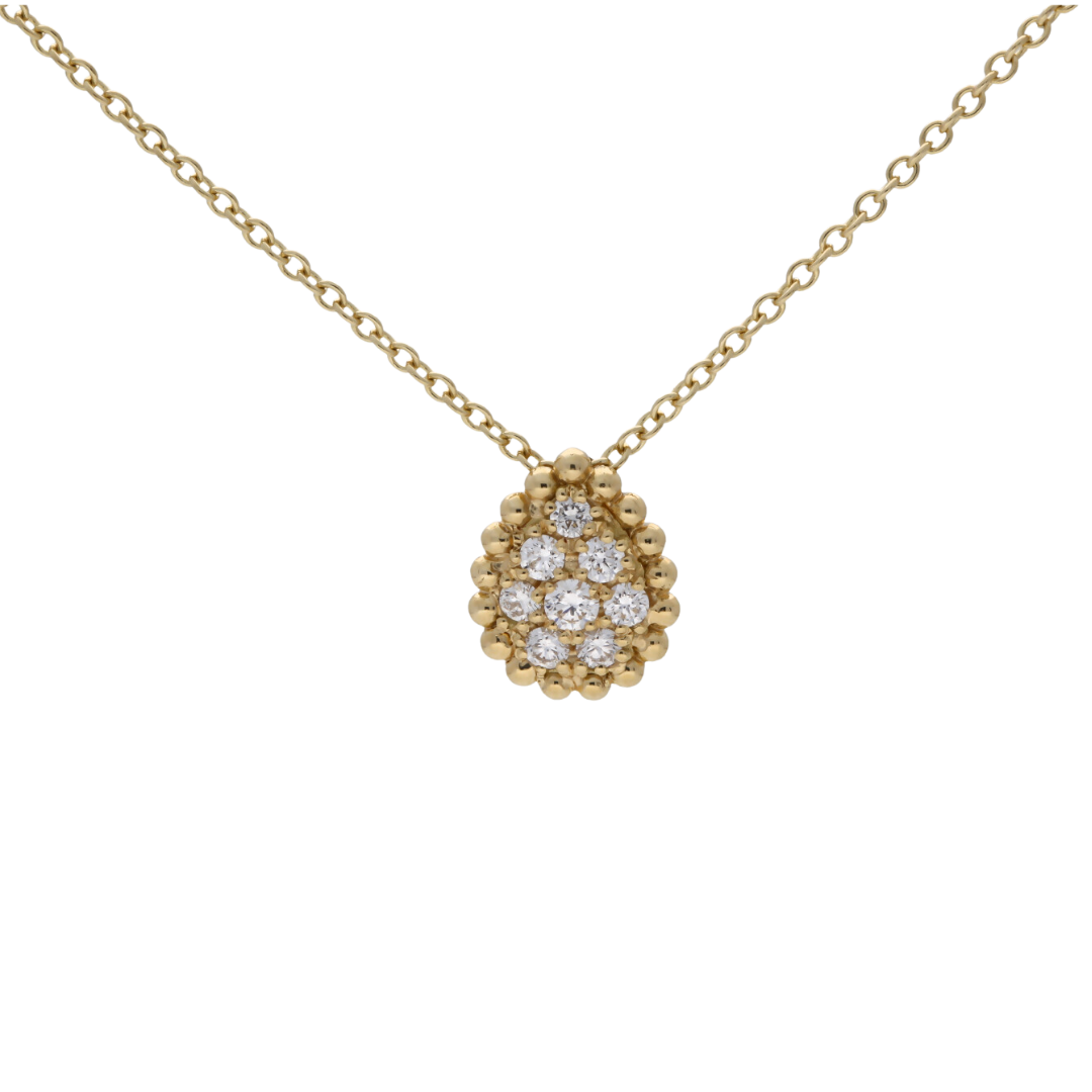 Pear Diamond Pendant