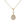 Pear Diamond Drop Pendant