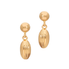 14ct Gold Verona Drop Earrings - Appleby Jewellers Dublin