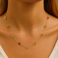 The Watercolour Palette Necklace
