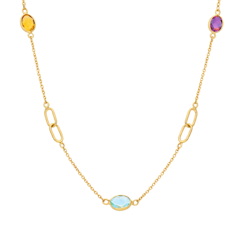 Watercolour Link Necklace - Appleby Jewellers Dublin