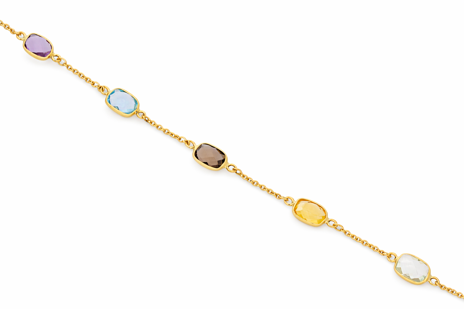 Watercolour Multi-Gemstone Bracelet - Appleby Jewellers Dublin