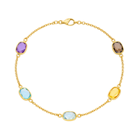 Watercolour Multi-Gemstone Bracelet - Appleby Jewellers Dublin