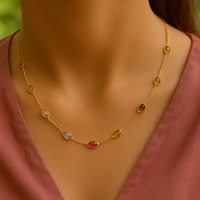 The Watercolour Palette Necklace