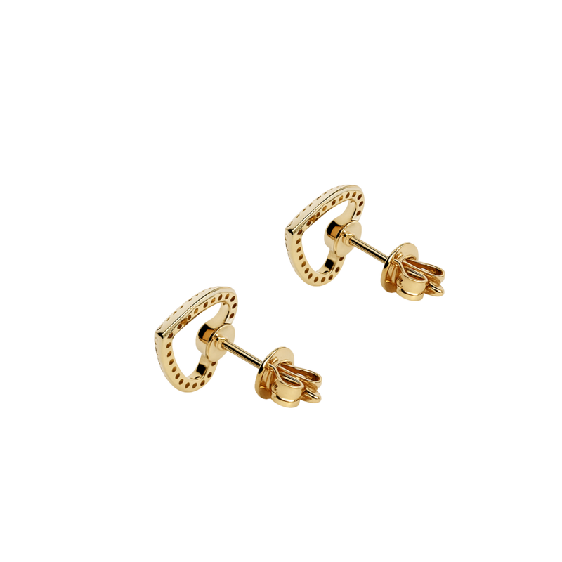 Ruby and Diamond Heart Pendant in 14ct Gold