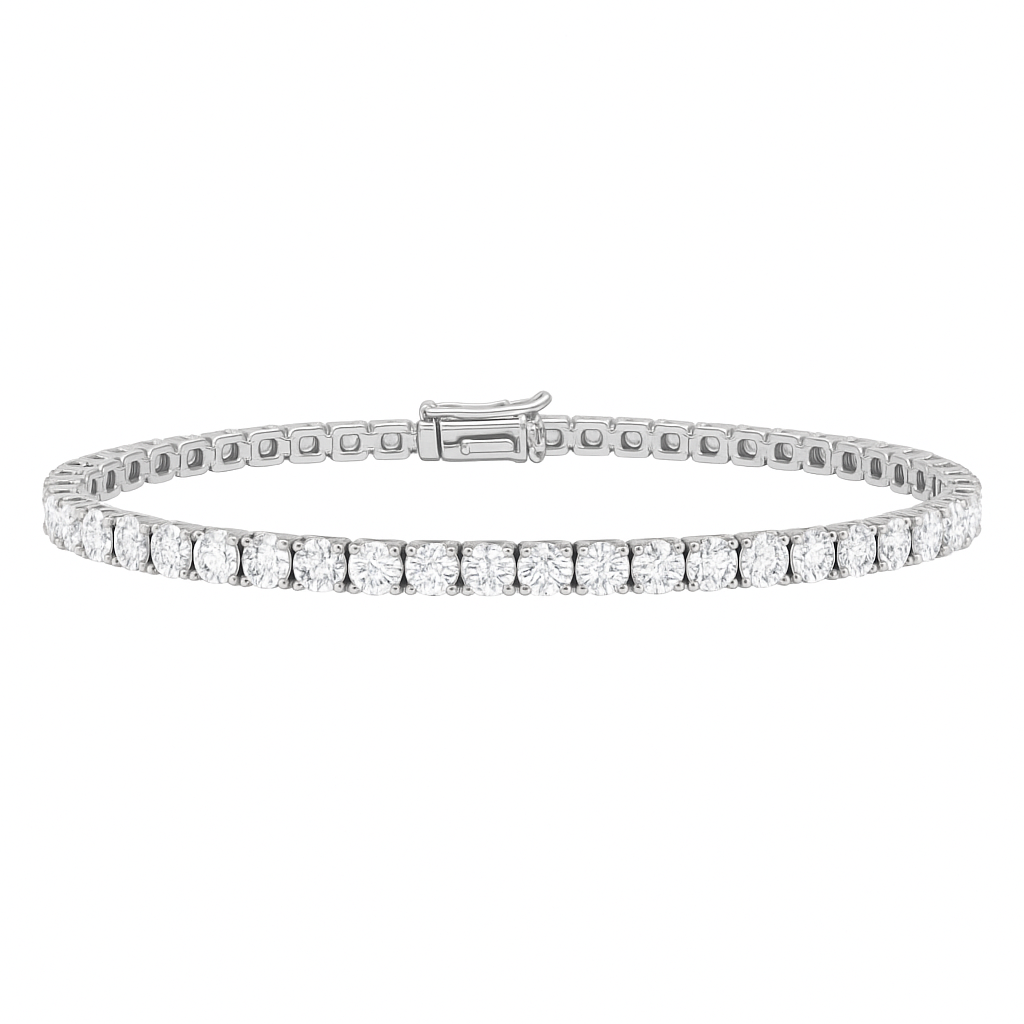 White Gold Diamond Tennis Bracelet - Appleby Jewellers Dublin