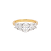 Five-Stone Oval Diamond Ring