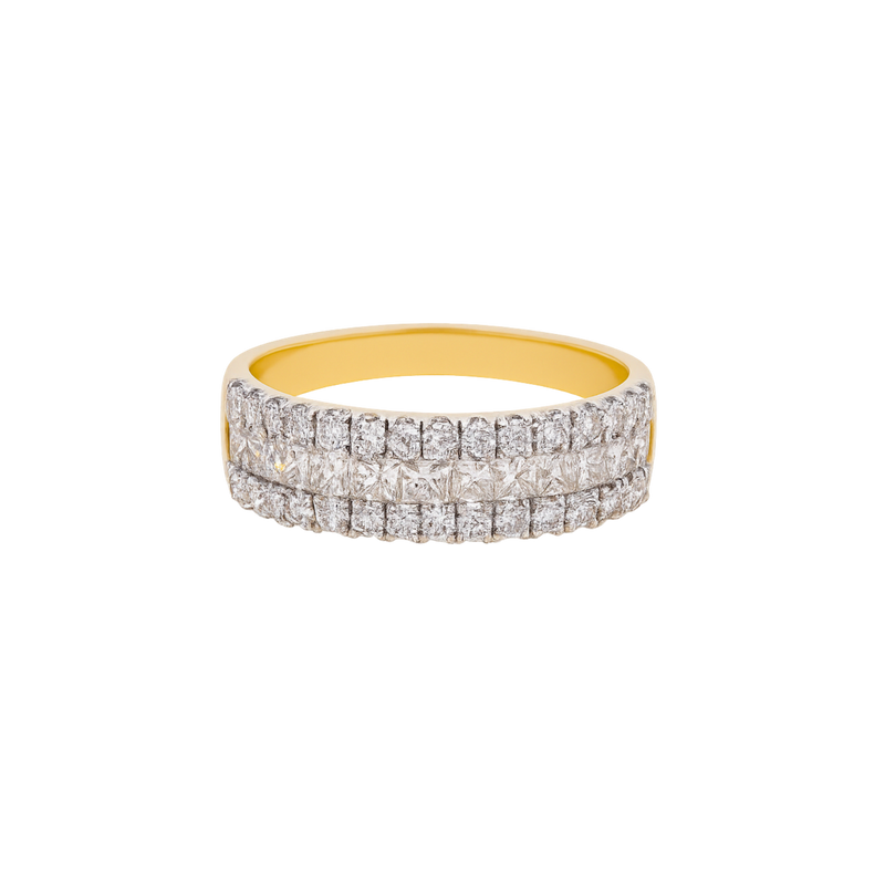 Triple Row Diamond Eternity Band - Appleby Jewellers Dublin
