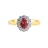 Kate Flower - Pink Padparadscha Sapphire - Appleby Jewellers Dublin