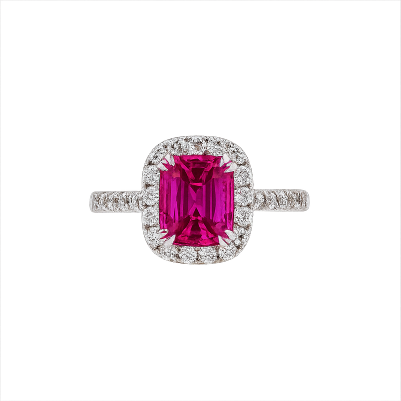 Pink Sapphire Corrine Ring - Appleby Jewellers Dublin