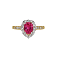 Corrine Pink Pear-Shaped Sapphire - Appleby Jewellers Dublin