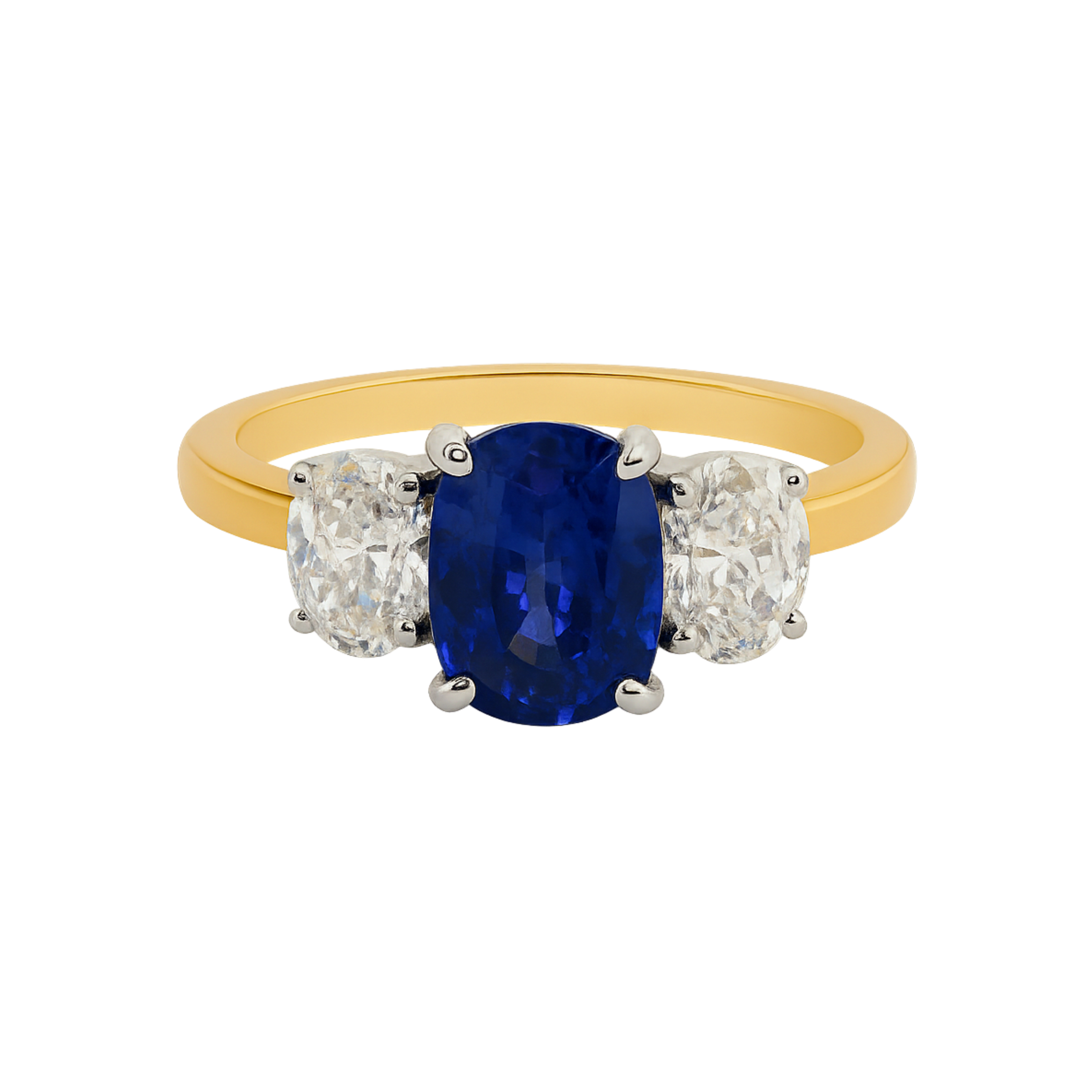 The "Ascot" with Sapphire and Diamond