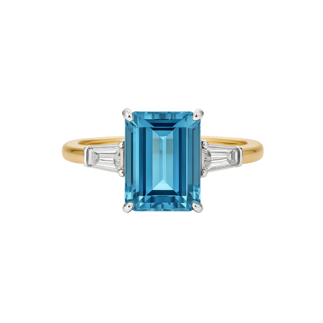 Aquamarine Emerald Cut