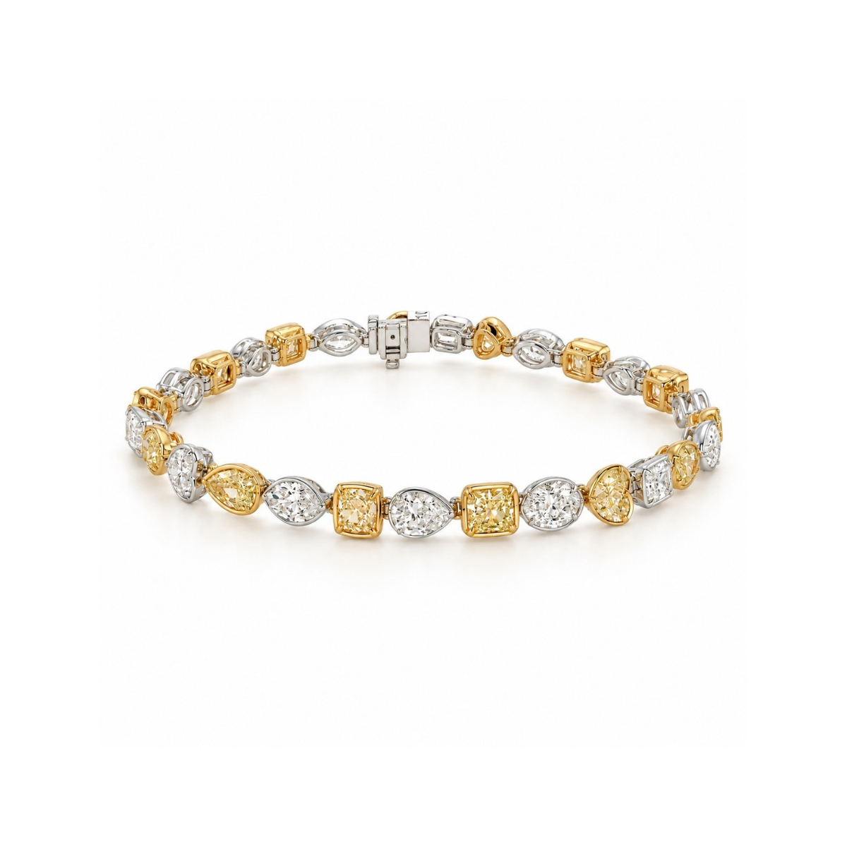 The Norma Yellow Diamond Bracelet