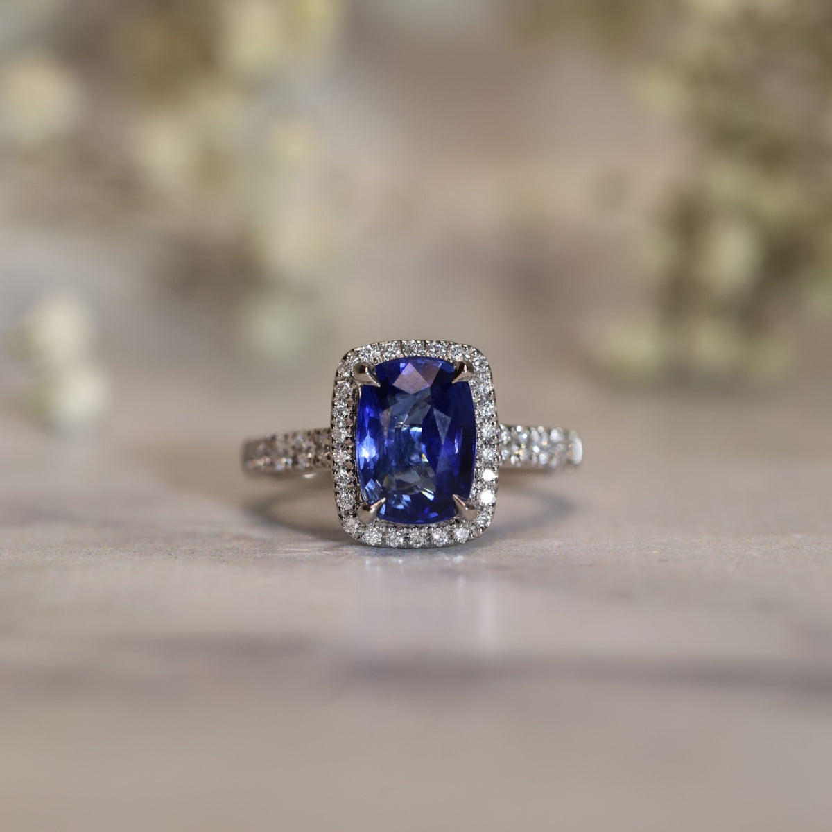 Drift Ring Blue Sapphire - Appleby Jewellers Dublin