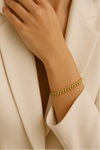 Curb Link Diamond Bracelet