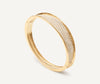 LUNARIA ALTA  18ct yellow gold bangle with diamonds - Appleby Jewellers Dublin