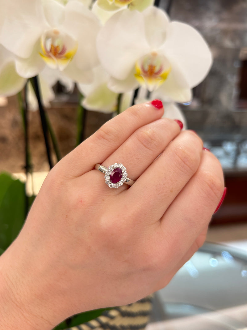 The "Windsor" Ruby and Diamond Ring - Appleby Jewellers Dublin