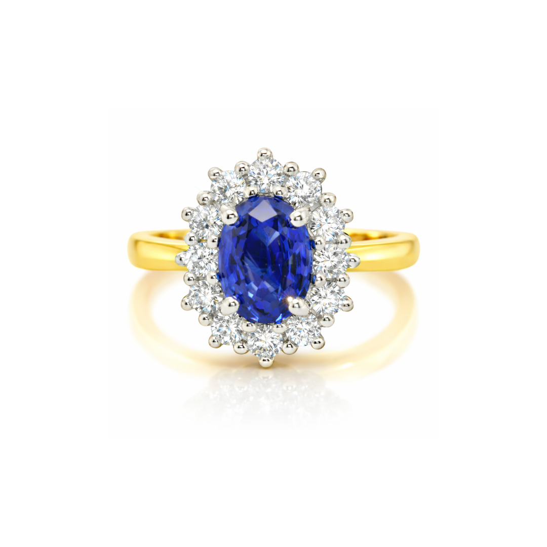 The "Kate" Sapphire Engagement Ring (1.19ct) - Appleby Jewellers Dublin