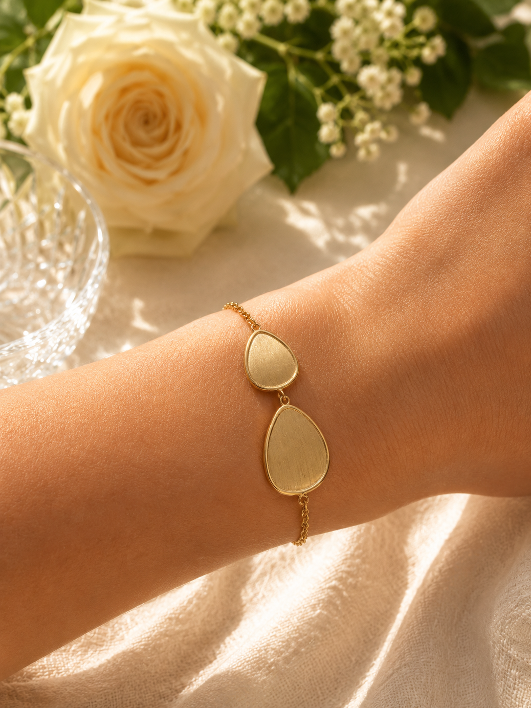 Oval Gold Bracelet