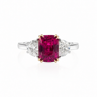 The Trinity – Pink Sapphire Trilogy Ring