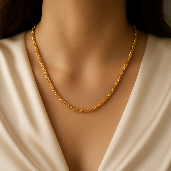 9ct Yellow Gold Rope Chain - Appleby Jewellers Dublin