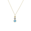 Blue Topaz Trio Pendant - Appleby Jewellers Dublin