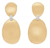 Lunaria Diamonds Chandelier Earrings with diamond accents - Appleby Jewellers Dublin