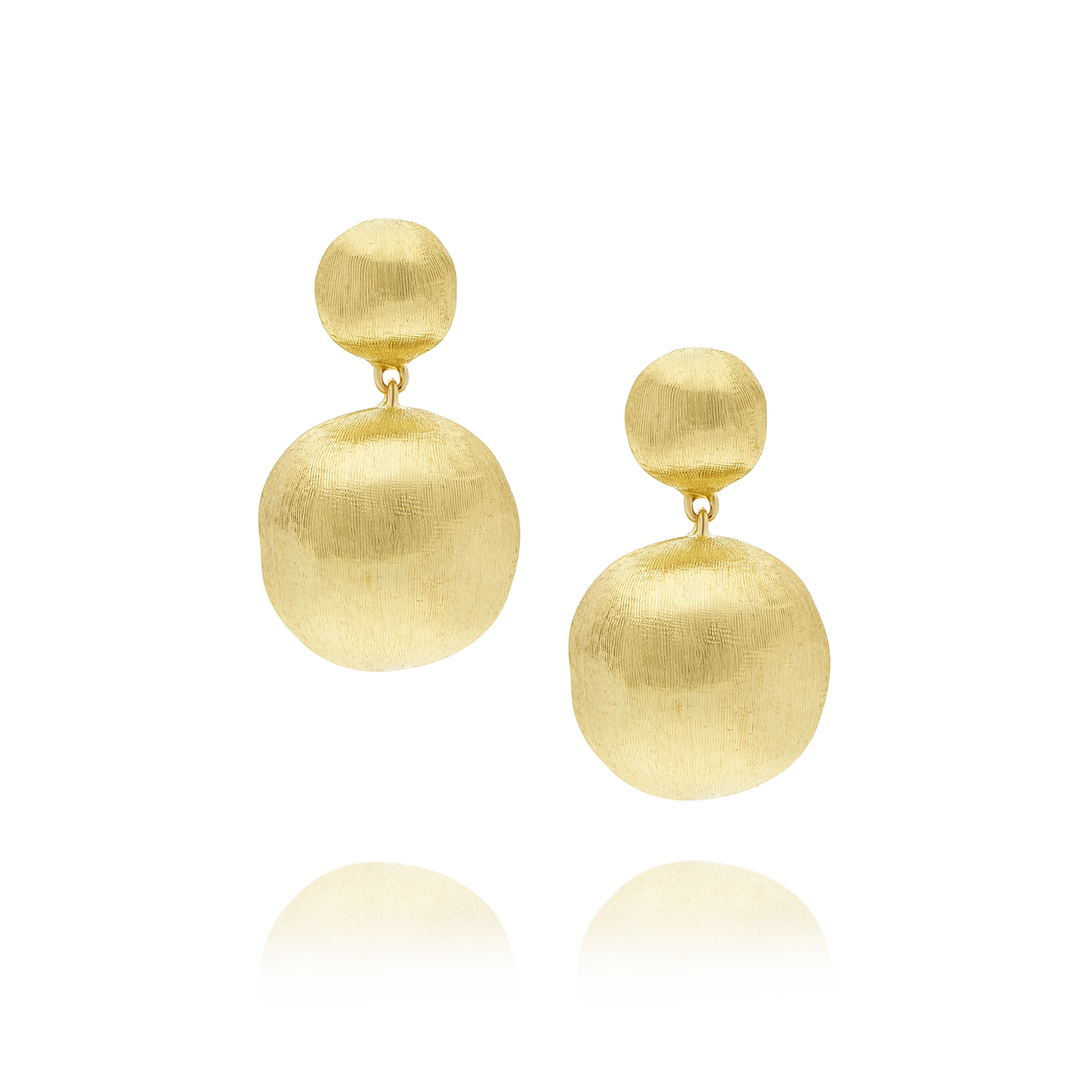 18ct Gold "Africa" Drop Earrings Marco Bicego
