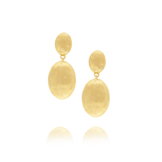 18ct Gold "Siviglia" Drop Earrings Marco Bicego