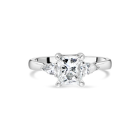 The "Tranquility" with Princess Cut Diamond