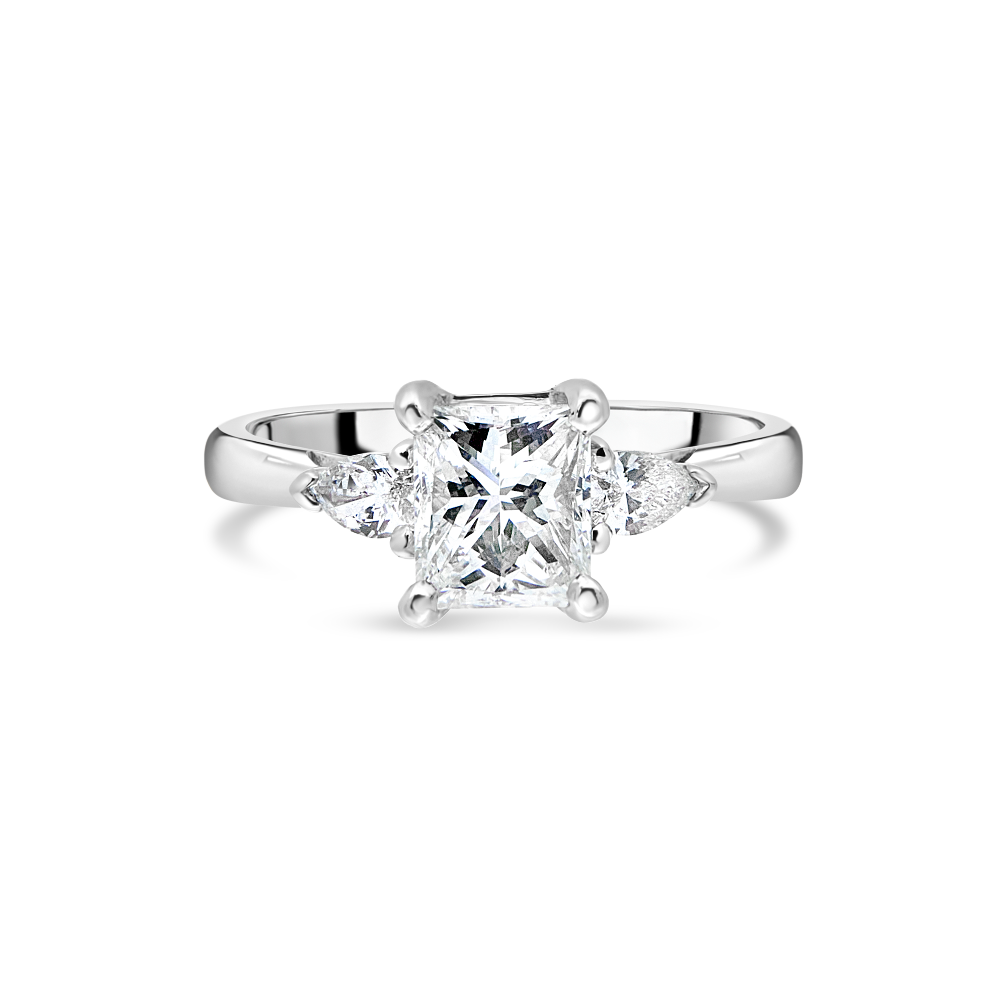 The "Tranquility" with Princess Cut Diamond