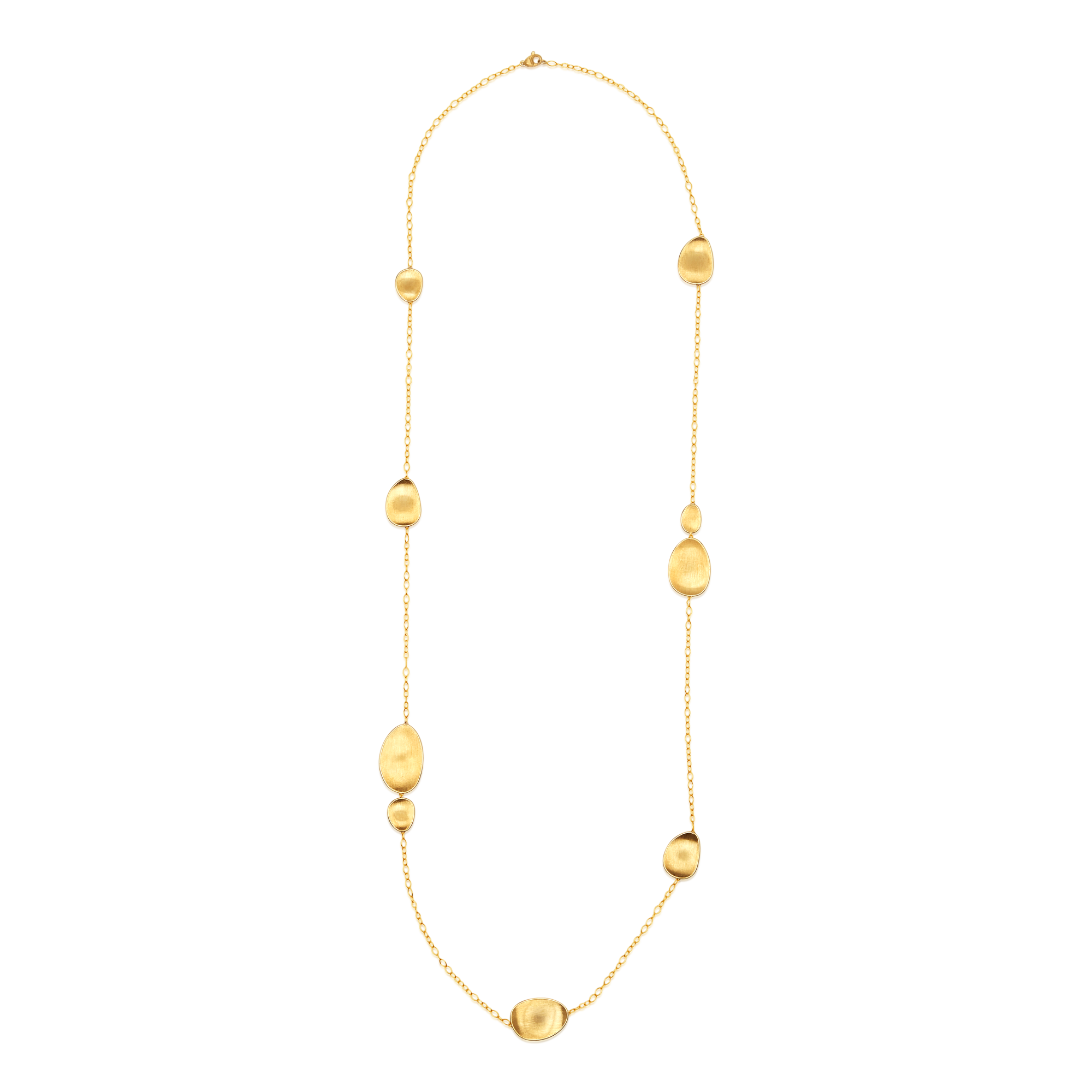 18ct Gold Long "Lunaria" Necklace Marco Bicego