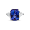 The "Mirage" Tanzanite and Diamond Ring