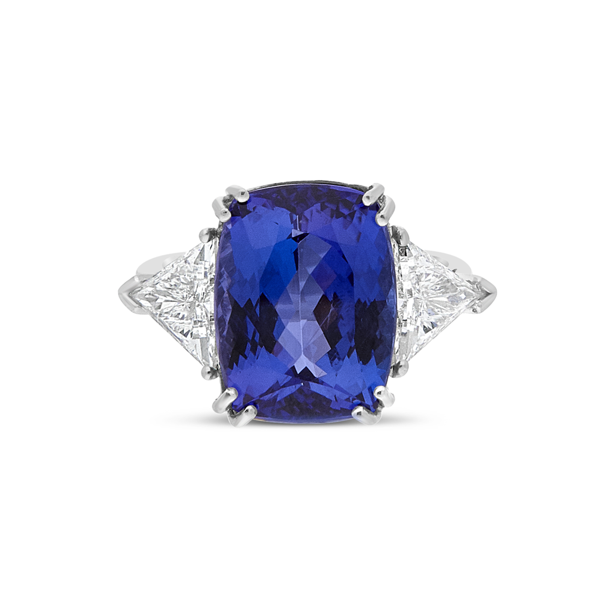 The "Mirage" Tanzanite and Diamond Ring