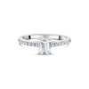 The "Amity" Engagement Ring (Emerald Cut)