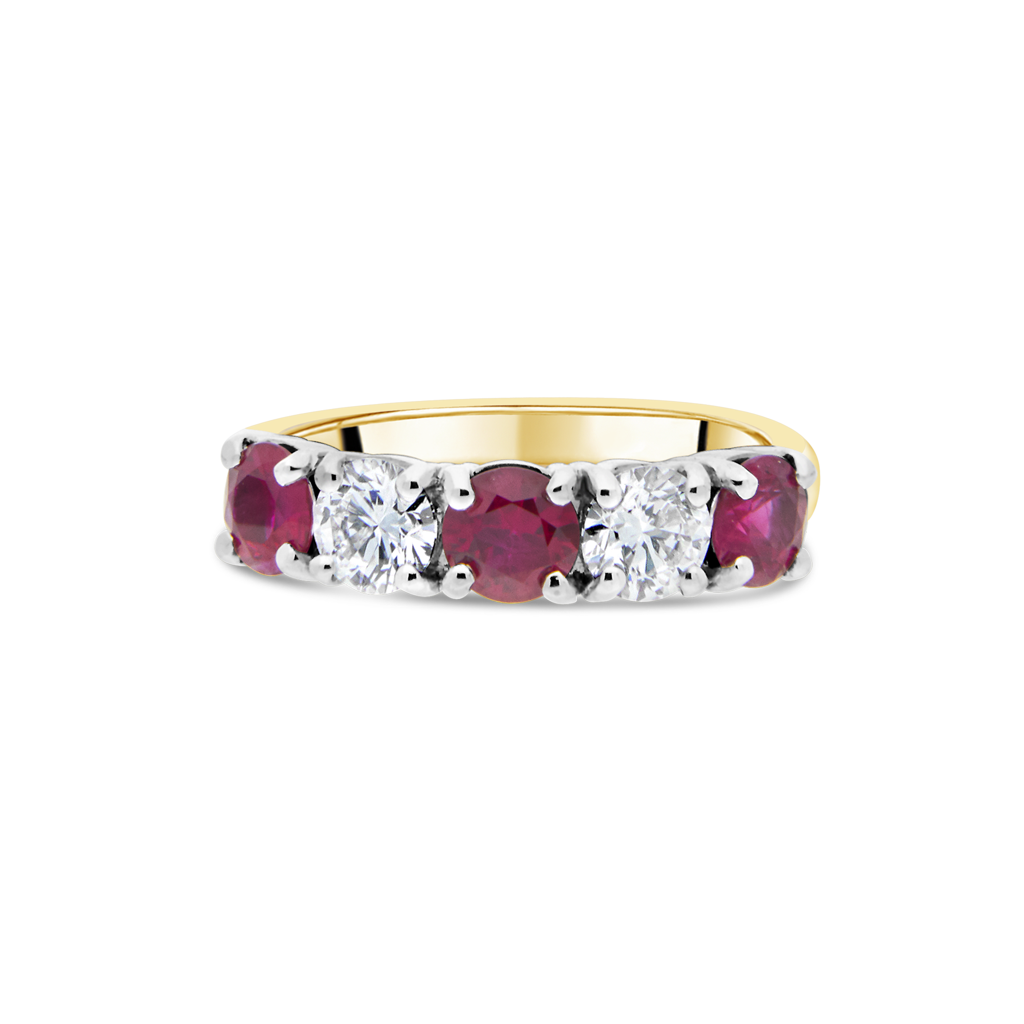The "Galeria" Ruby and Diamond, Rose Gold