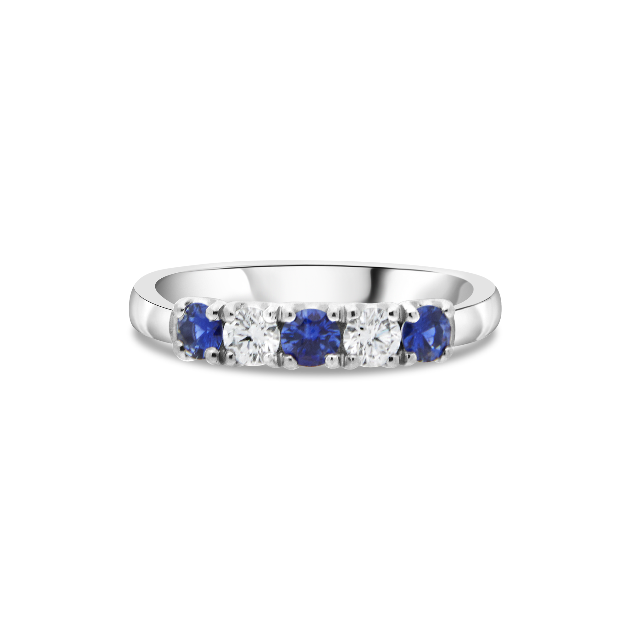 The "Arc" Sapphire and Diamond, Platinum
