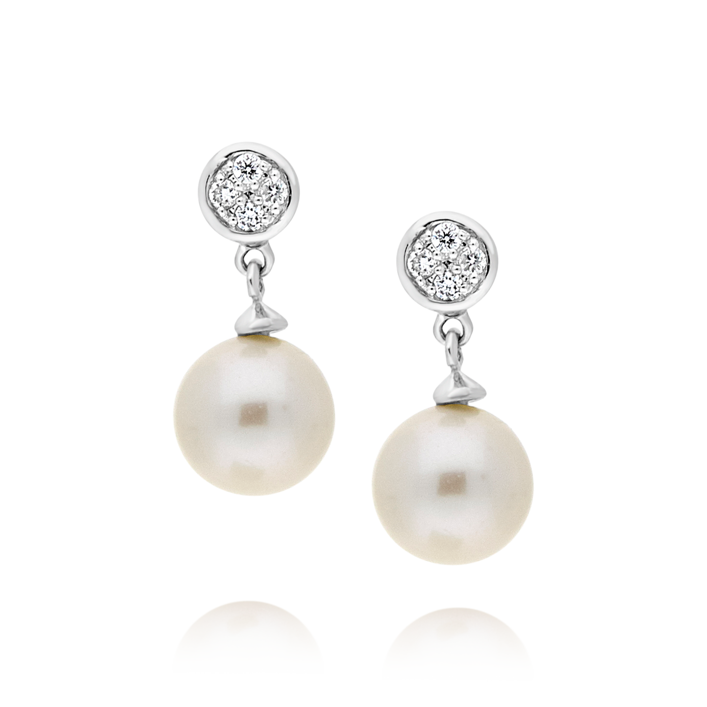 Pearl and Diamond Drop Earrings – Appleby Jewellers Dublin