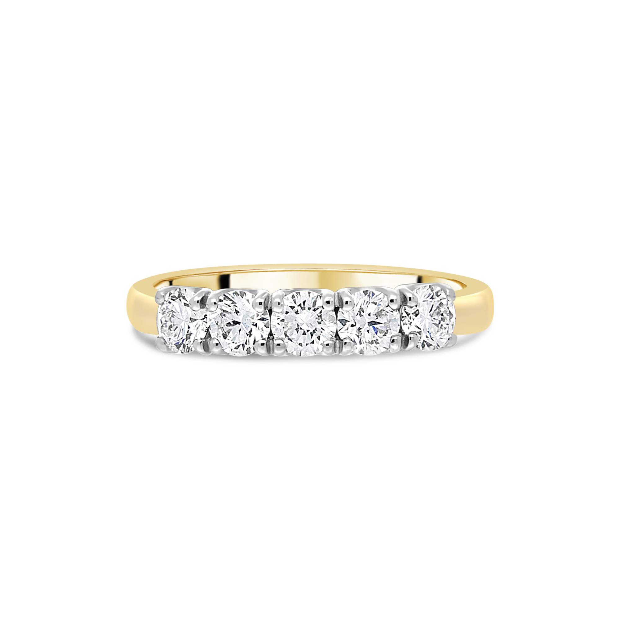 The "Arc" Ring, Yellow Gold